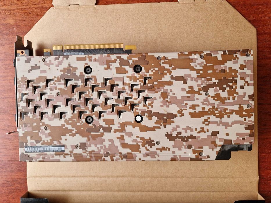 Відеокарта GeForce GTX 1060 Camo Squad 6G