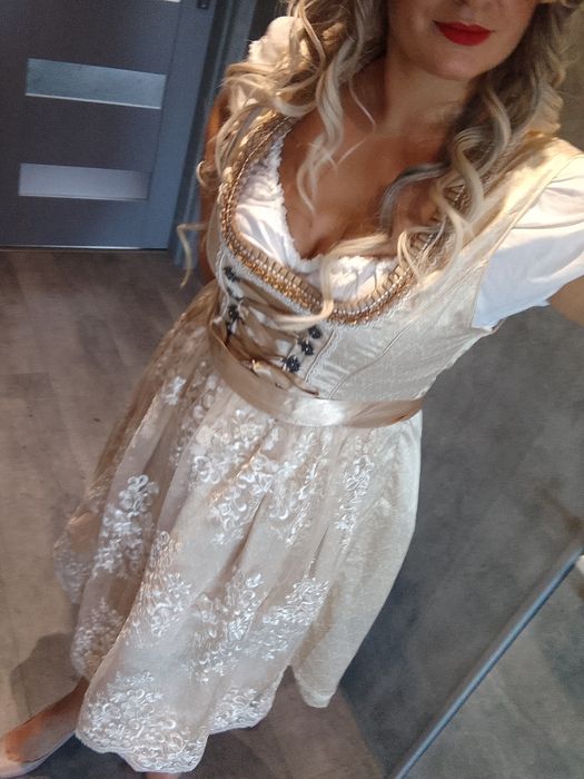 Sukienka bawarska rozmiar 44 XXL Viva Couture