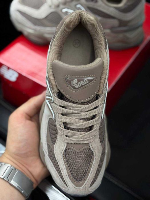 New Balance 9060 Brown Кросівки Нью Беленси жіночі коричневі