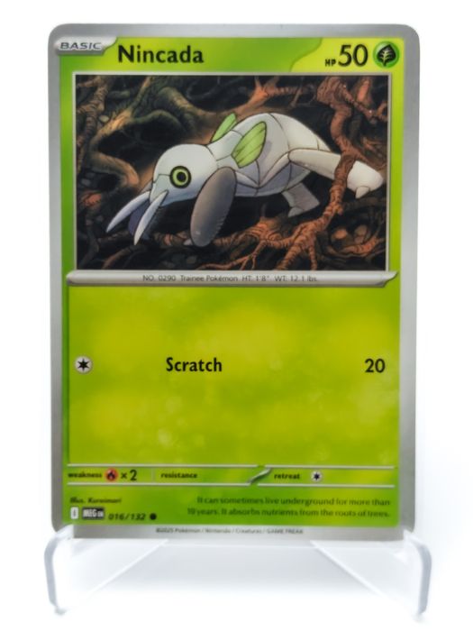 Nincada 016/132 karta pokemon Mega Evolution