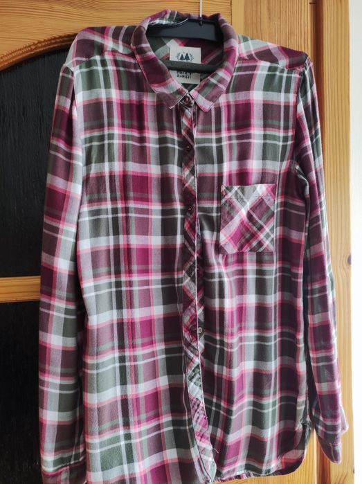 Koszulka damska w kratkę