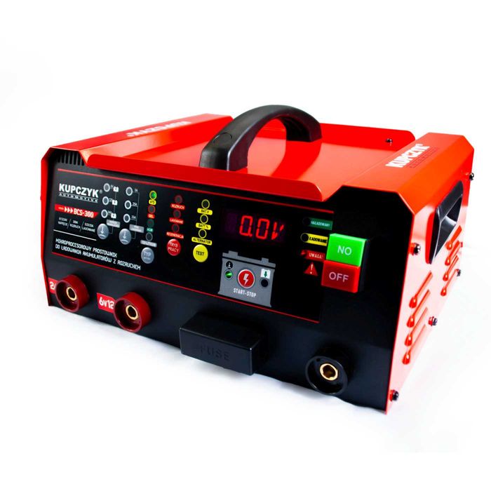 Prostownik z rozruchem mikropocesorowy 6V 12V 24V WET MF EFB GEL AGM