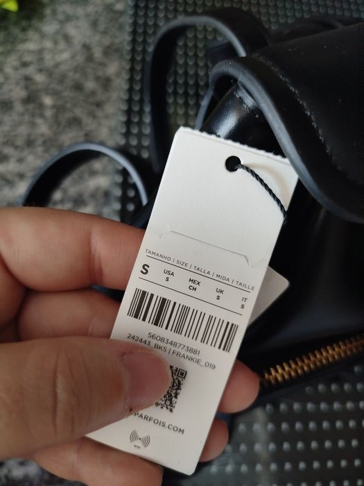 Mala Mochila Parfois Preta (Nova com Etiqueta)