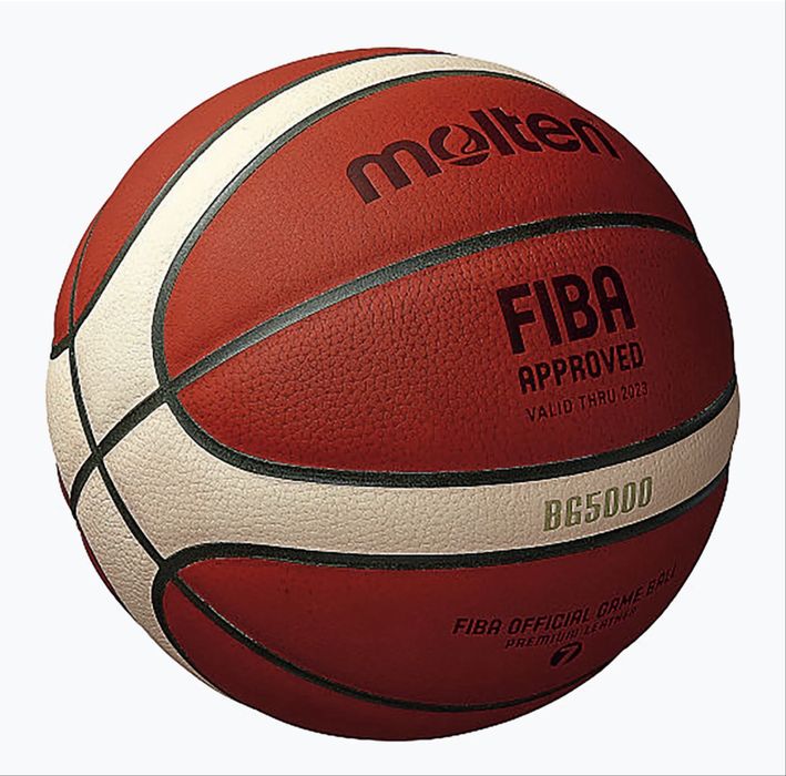 Професійний Баскетбольний м'яч Molten BG5000 з натур. шкіри, р. 7/6