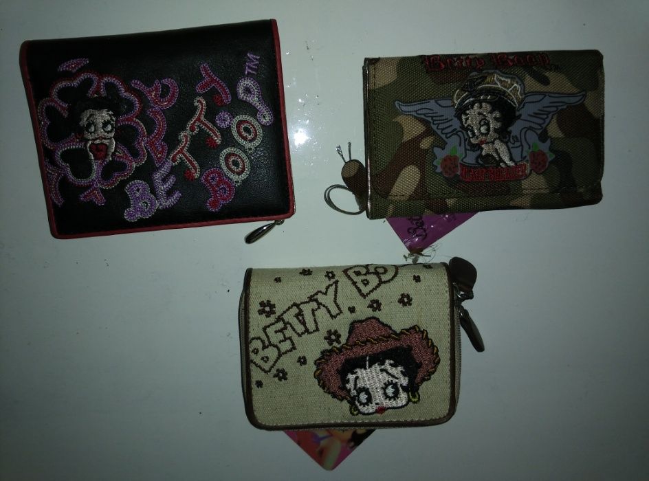 Malas/carteiras Betty Boop [NOVO]