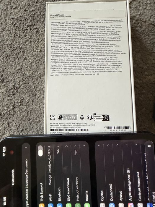 Iphone 15 pro max 512 gb