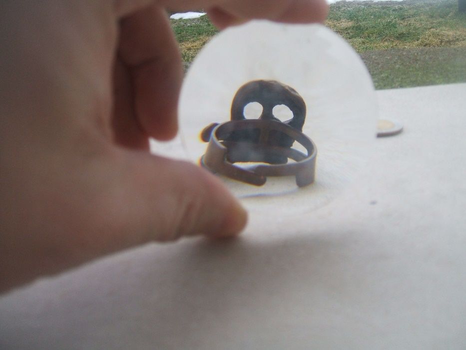 sygnet ss oryginał !!! totenkopf waffenss niemiecki