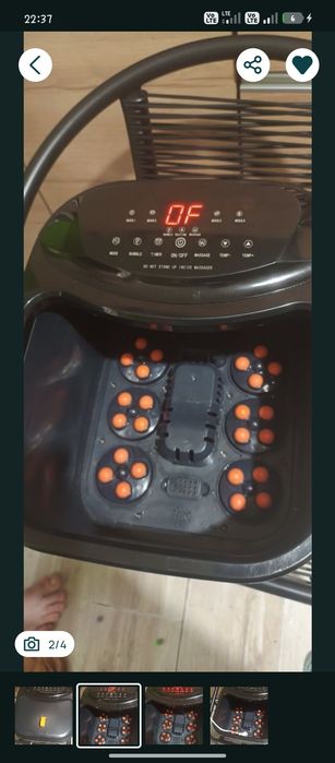 Hydro masażer do stóp