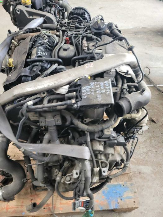 Silnik Kompletny Citroen C5 Iii 2.7 Hdi 204km Uhz uszkodzony