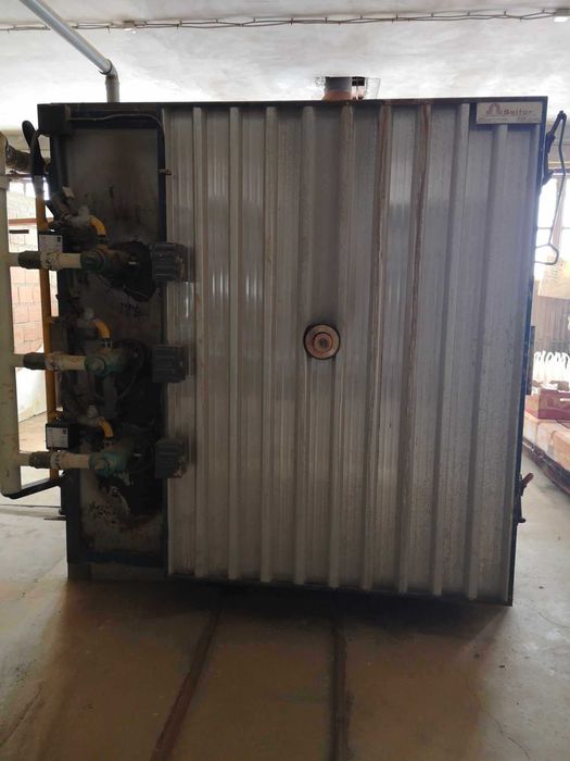 Forno industrial de cerâmica