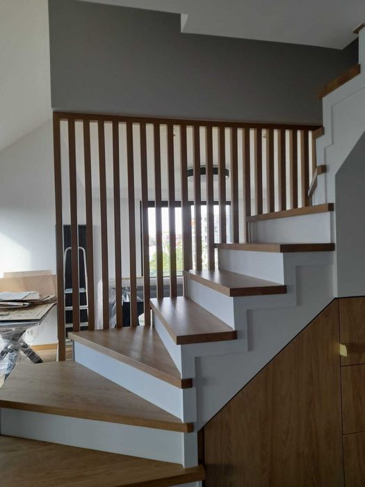 Lamele dębowe klejone  60mm x 40mm