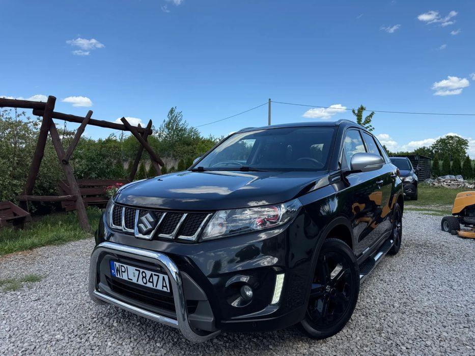 Suzuki Vitara Czarna Vitara S Rura Progi Wzorowy Stan Alu Led Benzyna Radar Kamera