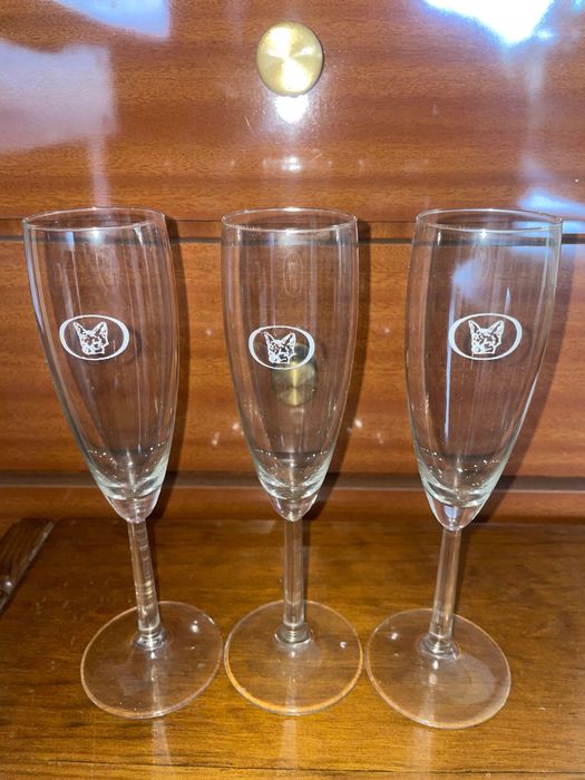 Copos de champagne