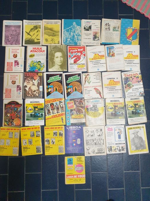 Revistas antigas de cowboys