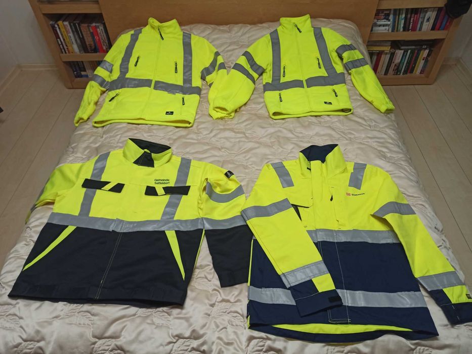 Męski polar bluza odblaskowa robocza 4-Protect XS  3M nowa nie Strauss