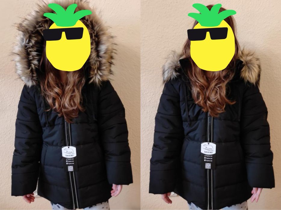 Куртка зимова на дівчинку