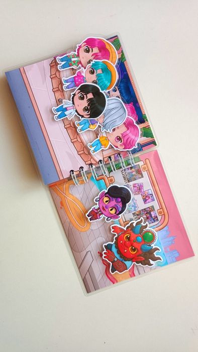 Альбом на липучках К- РОР Ляльки