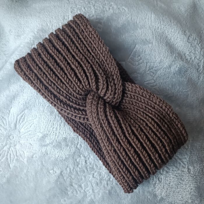 Opaska na głowę Drops Merino Extra Fine Czekolada cena z przesyłką