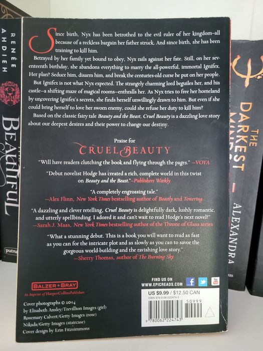 Livro Cruel Beauty de Rosamund Hodge