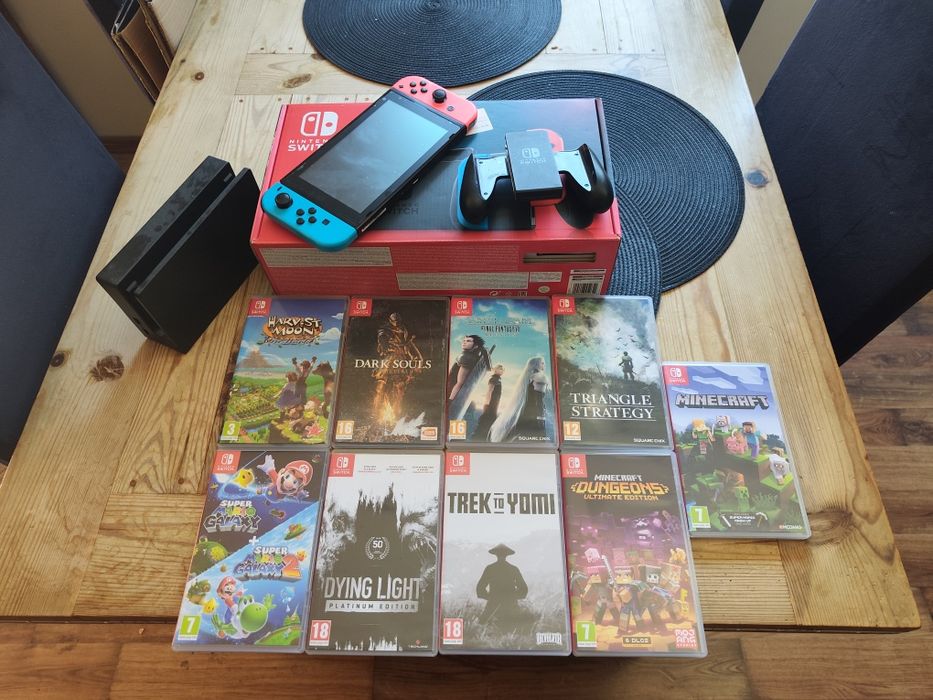 Nintendo switch z grami