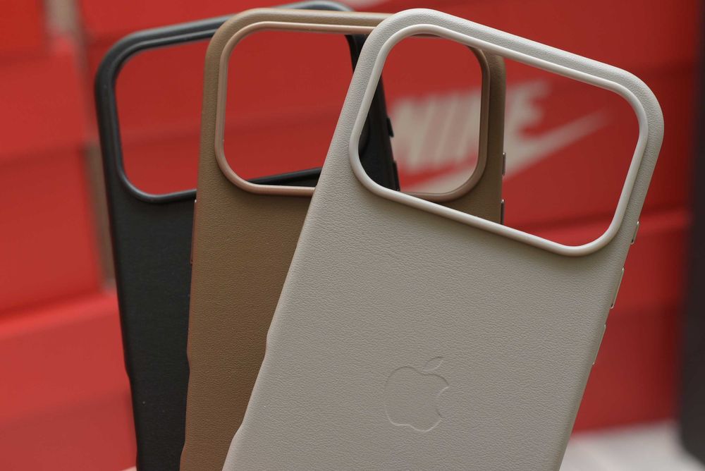 Шкіряний чохол чехол Leather Case iPhone 17 Pro Max Air Анімація