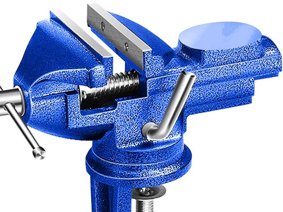 Imadło ślusarskie obrotowe żeliwne kowadło imadła