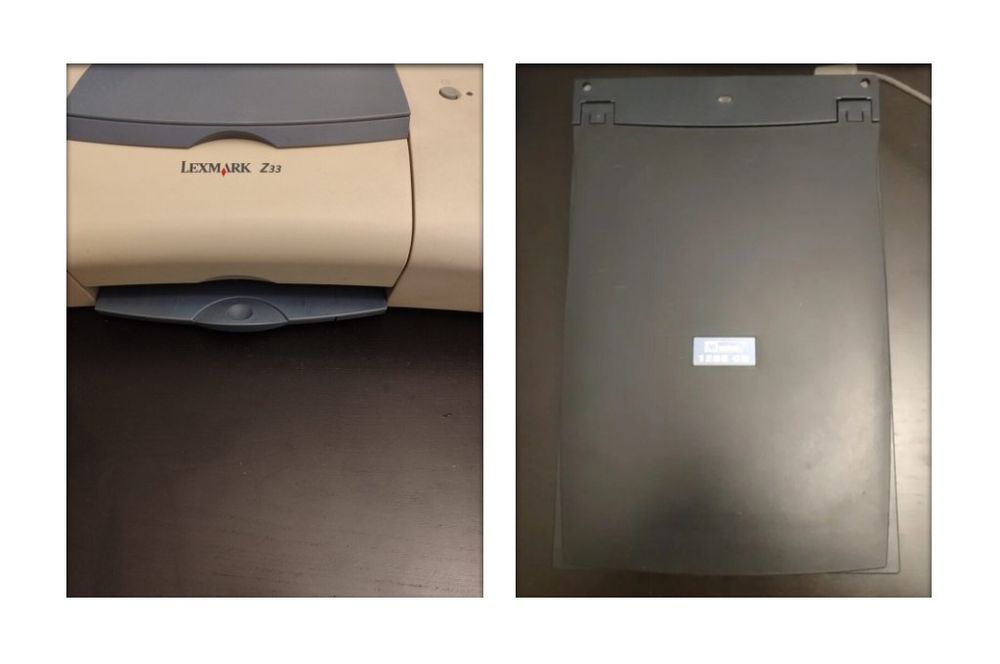 Impressora  Lexmark Z33 e Scanner Mustek