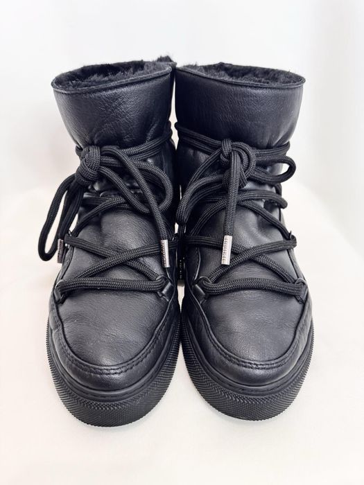 INUIKII Classic Leather Black Шкіряні зимові чоботи (41 р. / 27 см)