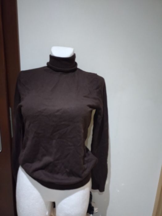Jedwab bawełna kaszmir Masssimo dutti sweter