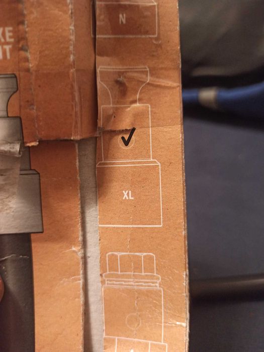 Croozer os do przyczepki 12-165-1.50