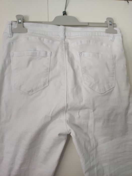 Calças de Ganga Brancas