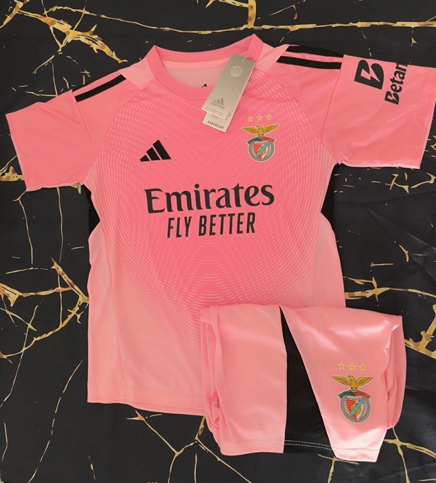 Camisola Benfica Rosa criança