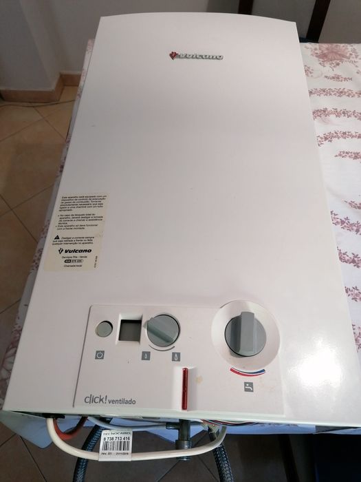 Esquentador Ventilado Vulcano click inteligente 14lt