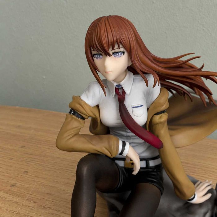 Аніме фігурка Steins Gate Курісу Макісе велика з базою