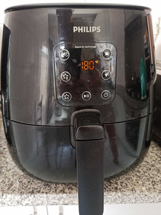 Fritadeira sem óleo Philips AirFryer XL HD926X Black Usado Bom estado! Excelente Oportunidade!