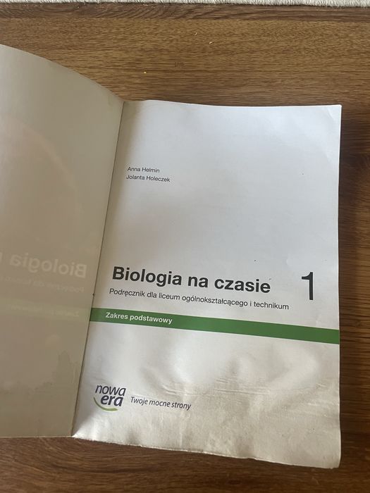 biologia klasa 1