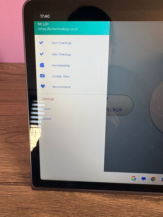 Kamera trychologiaczna z tabletem i oprogramowaniem