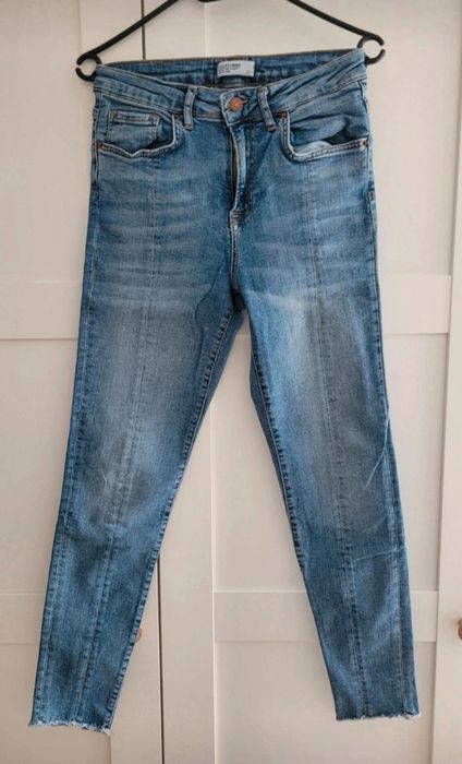 Jeansy skinny rurki damskie rozm. 38