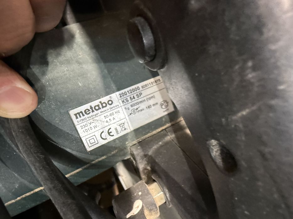 Piła tarczowa Metabo 1010watt