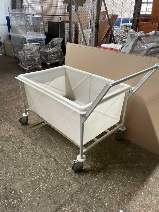 Візок для пральні, сітчастий, для мокрої білизни, для брудної білизни