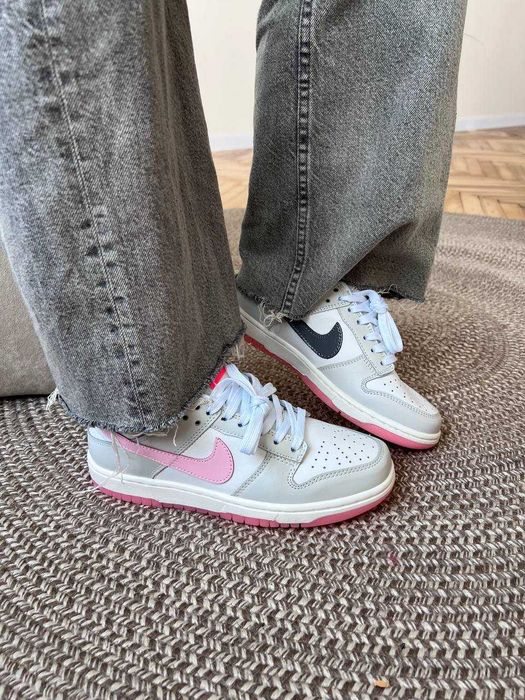 Женские кроссовки Nike SB dunk grey / Найк СБ данки серые 37 38 39