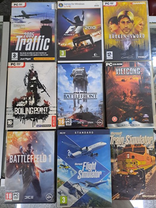 Jogos para PC Dvd