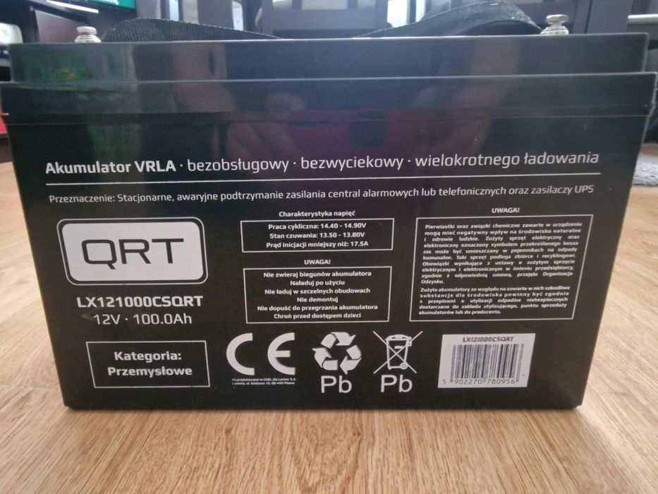 2x Akumulator agm 12v 100AH