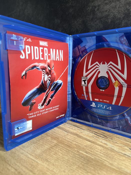 Spider-Man (PS4-PS5) Диск Only on Play Station Колекционная