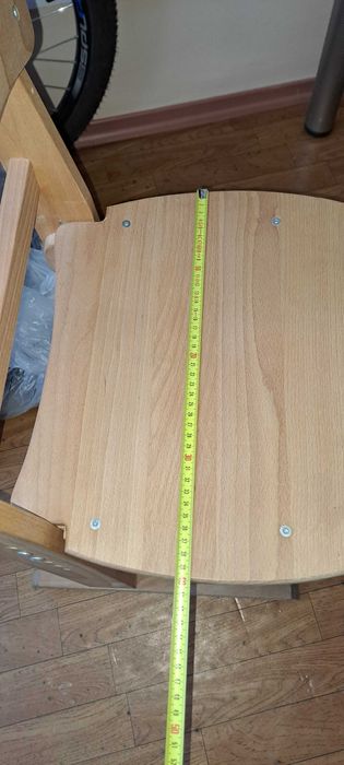 Стільчик шкільний зростаючий дерев'яний