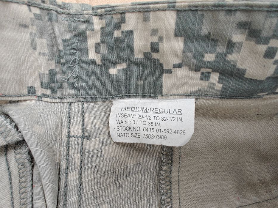 Mundur wojskowy US Army USA ACU UCP Pixel CADPAT foliage green Medium