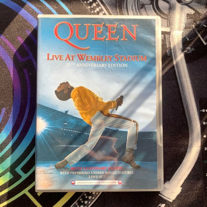 DVD Queen Live At Wembley Stadium 2-Disc Set (All regions) 25 Aniv Edi