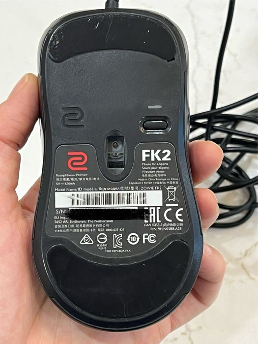 Rato BenQ FK2 Gaming e-sport simétrico em perfeitas condições