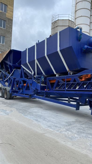 Мобильный бетонный завод 60 м3 (Сделано в Турции)