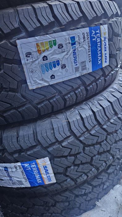 265/70R15 Sailun A/T terenowe z homologacją zimowej opony